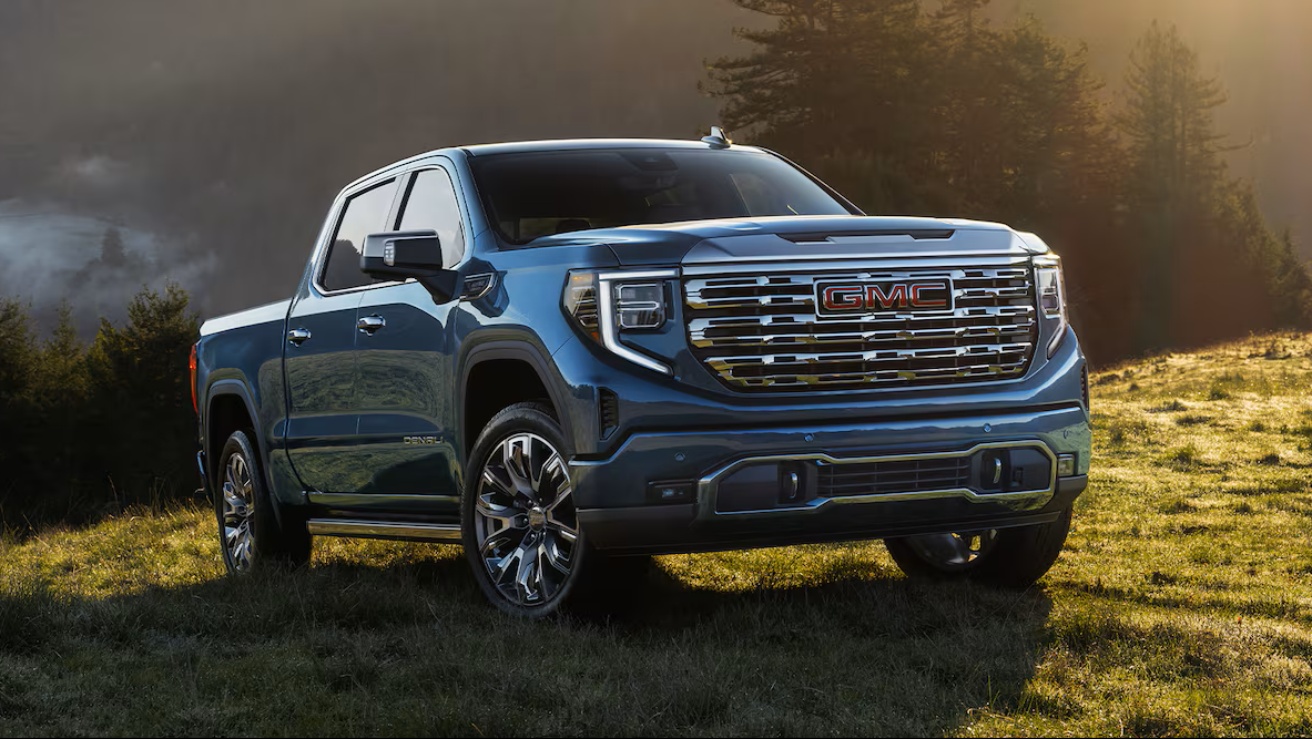 2026 GMC Sierra 1500 pickup truck posed stoically.