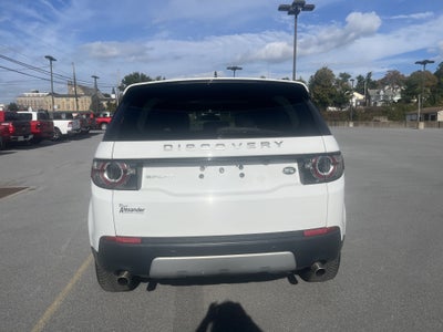 2016 Land Rover Discovery Sport HSE