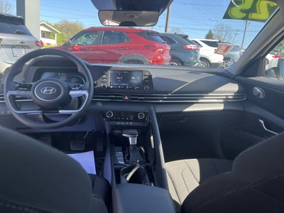 2025 Hyundai Elantra Hybrid Blue