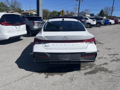 2025 Hyundai Elantra Hybrid Blue