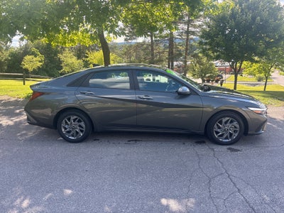 2025 Hyundai Elantra Hybrid Blue