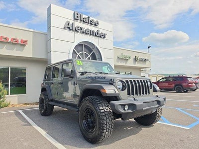 2021 Jeep Wrangler Unlimited Sport Altitude 4x4