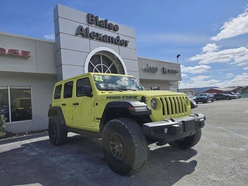 2022 Jeep Wrangler Unlimited High Tide 4x4