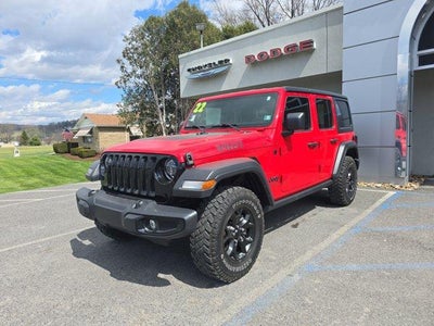 2022 Jeep Wrangler Unlimited Willys 4x4