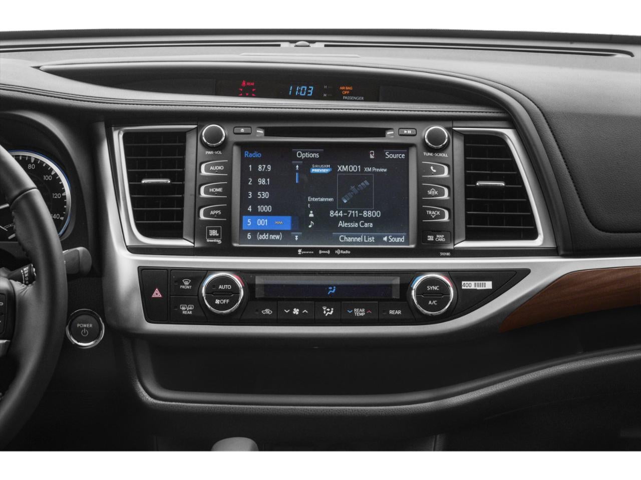 2019 Toyota Highlander Hybrid Limited Platinum V6 AWD (Natl)