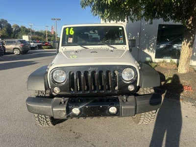 2016 Jeep Wrangler 4WD 2dr Willys Wheeler