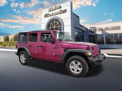2022 Jeep Wrangler Unlimited Sport S 4x4