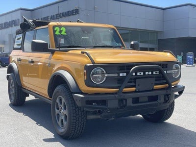 2022 Ford Bronco Black Diamond 4 Door Advanced 4x4