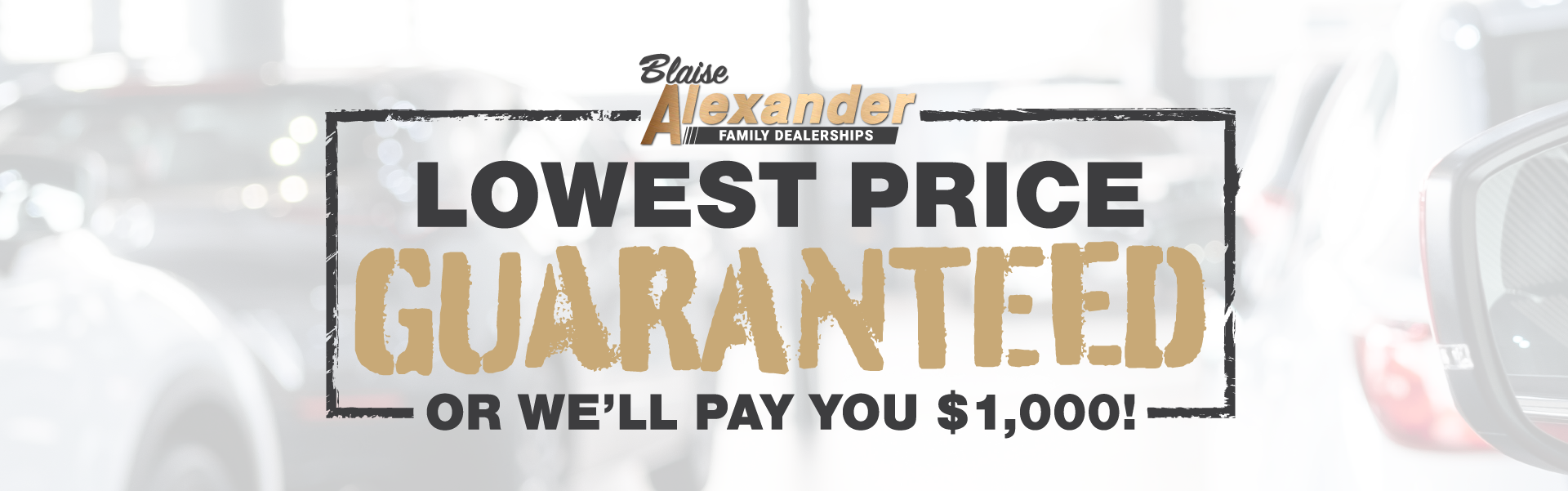 lowest price gauranteed