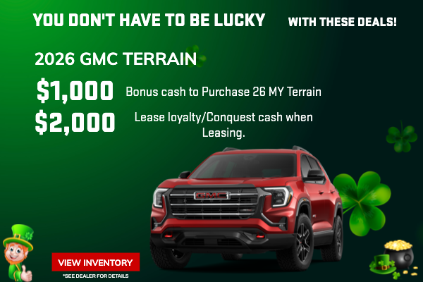 March Terrain Offers!